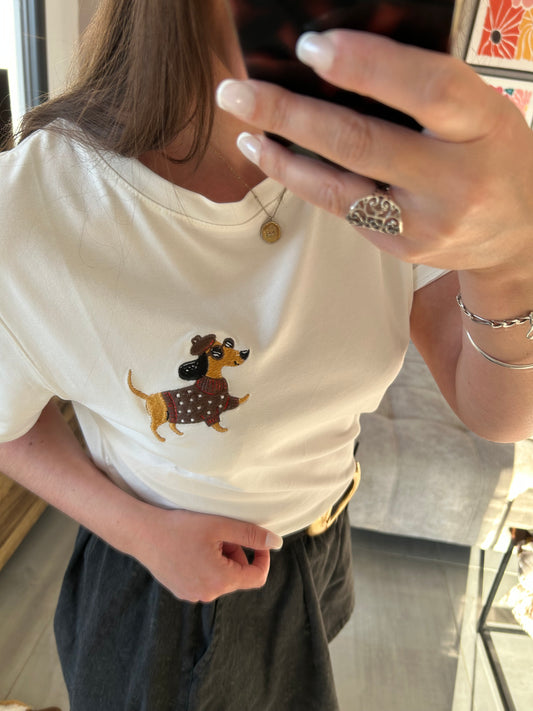 T shirt Teckel
