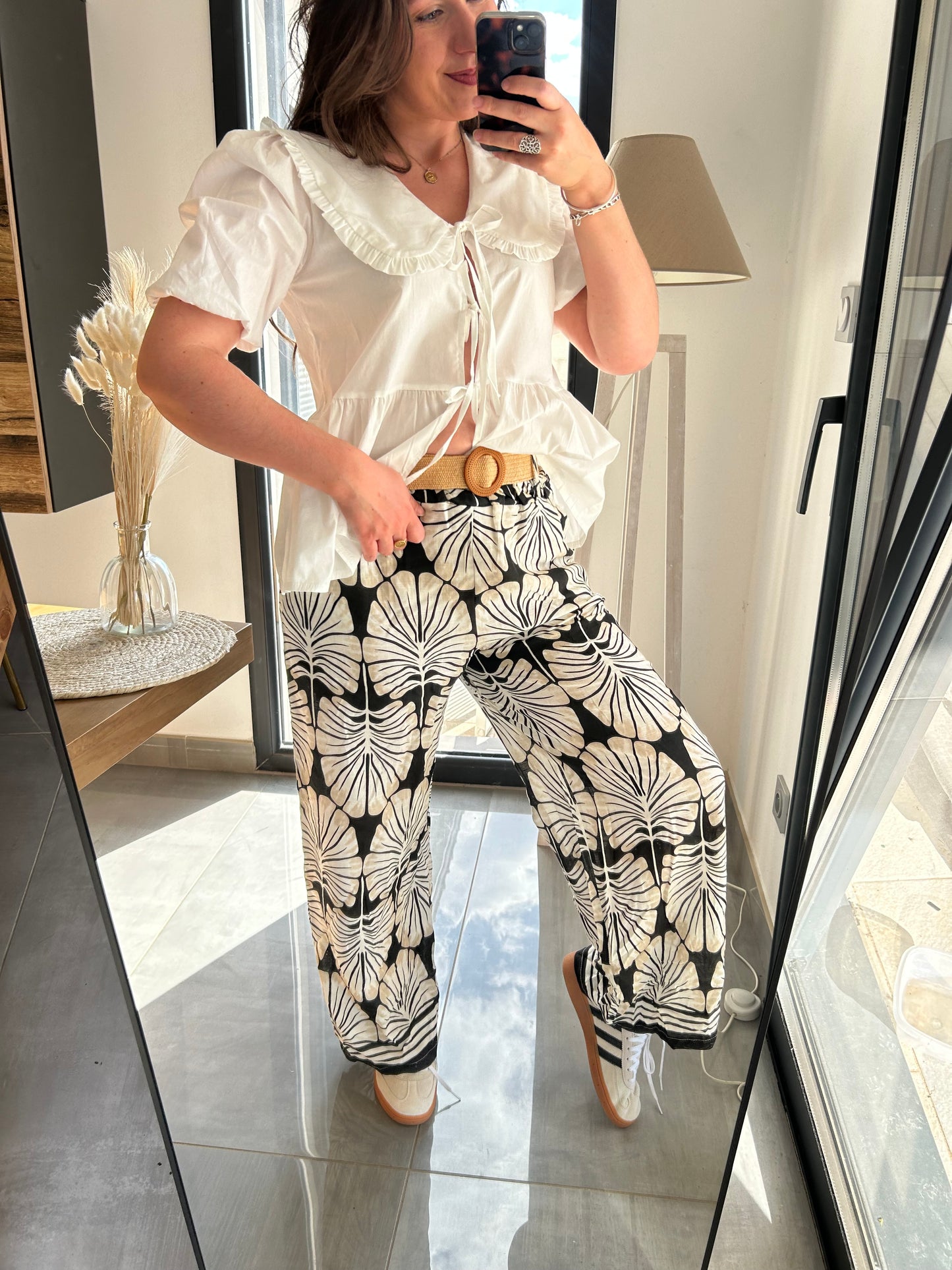 Pantalon fluide Alba noir