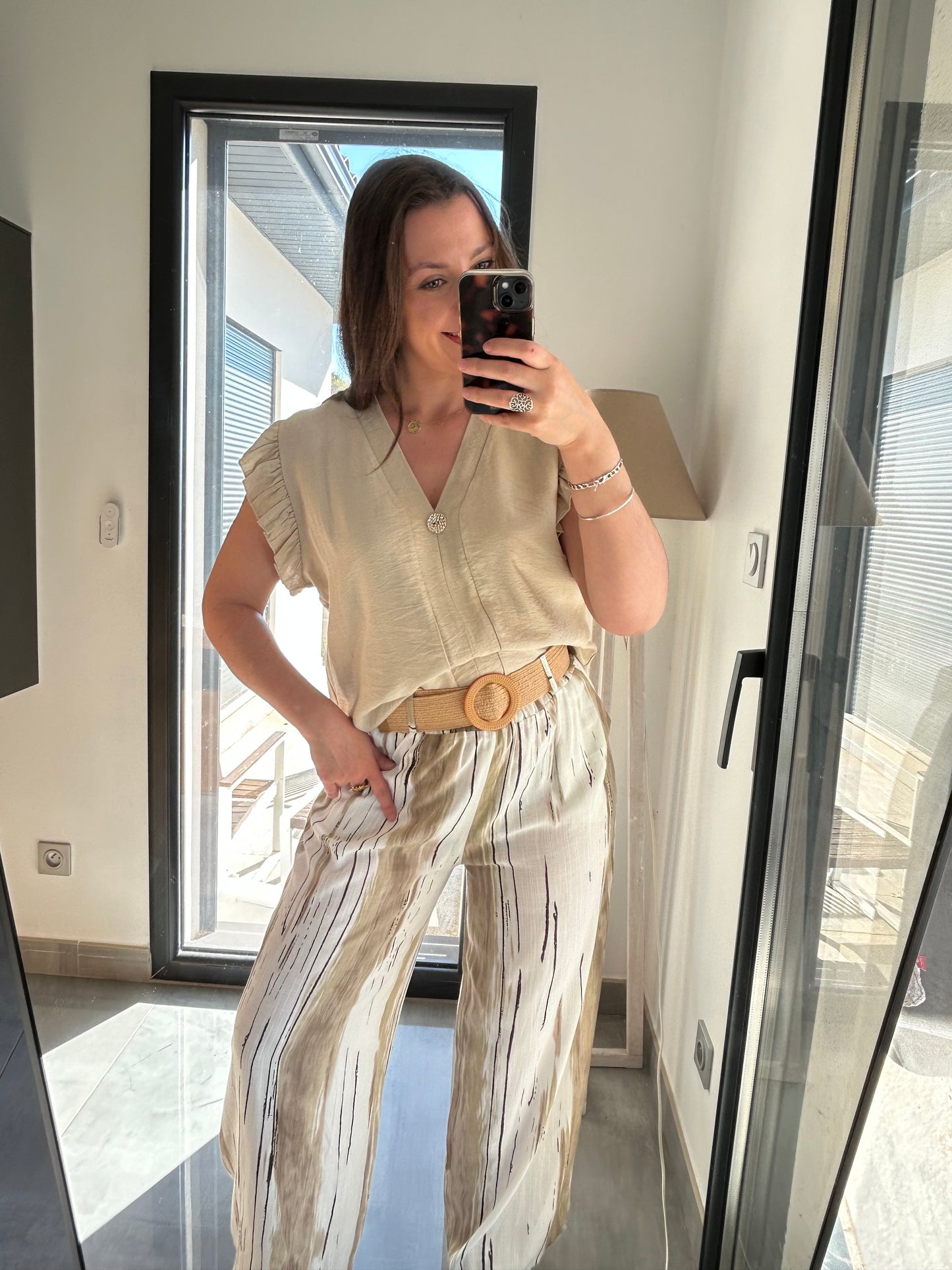 Pantalon Tom beige