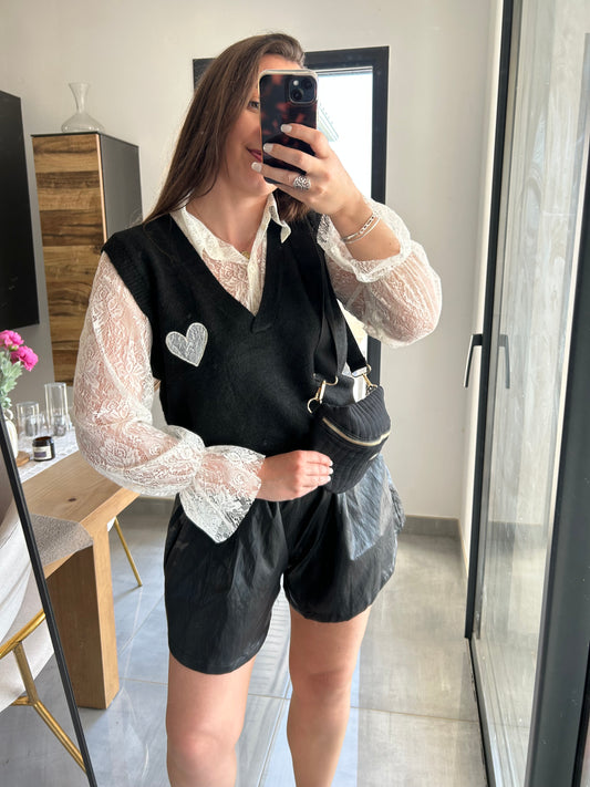 Pull sans manches Emma