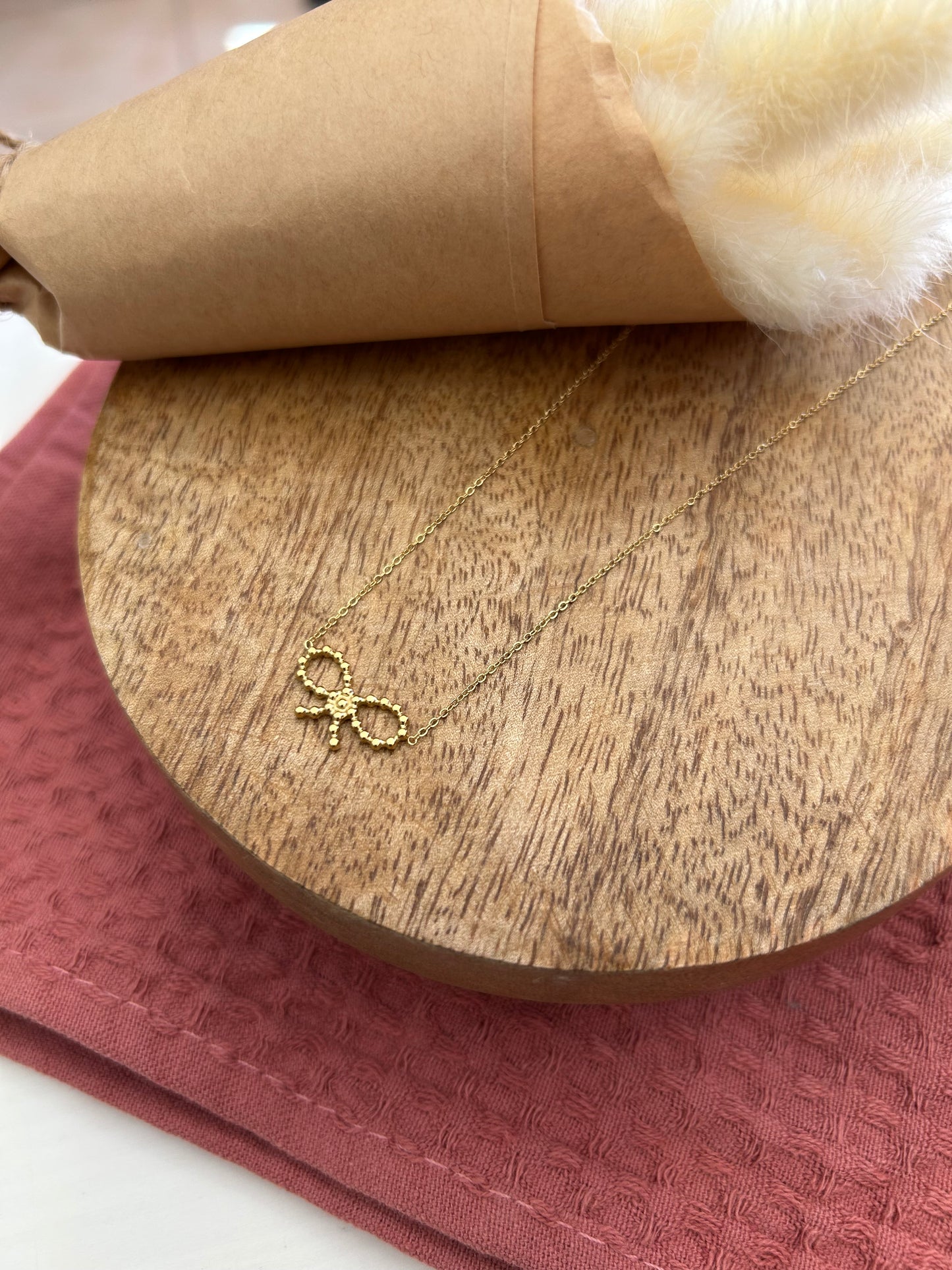 Collier noeud Zoé