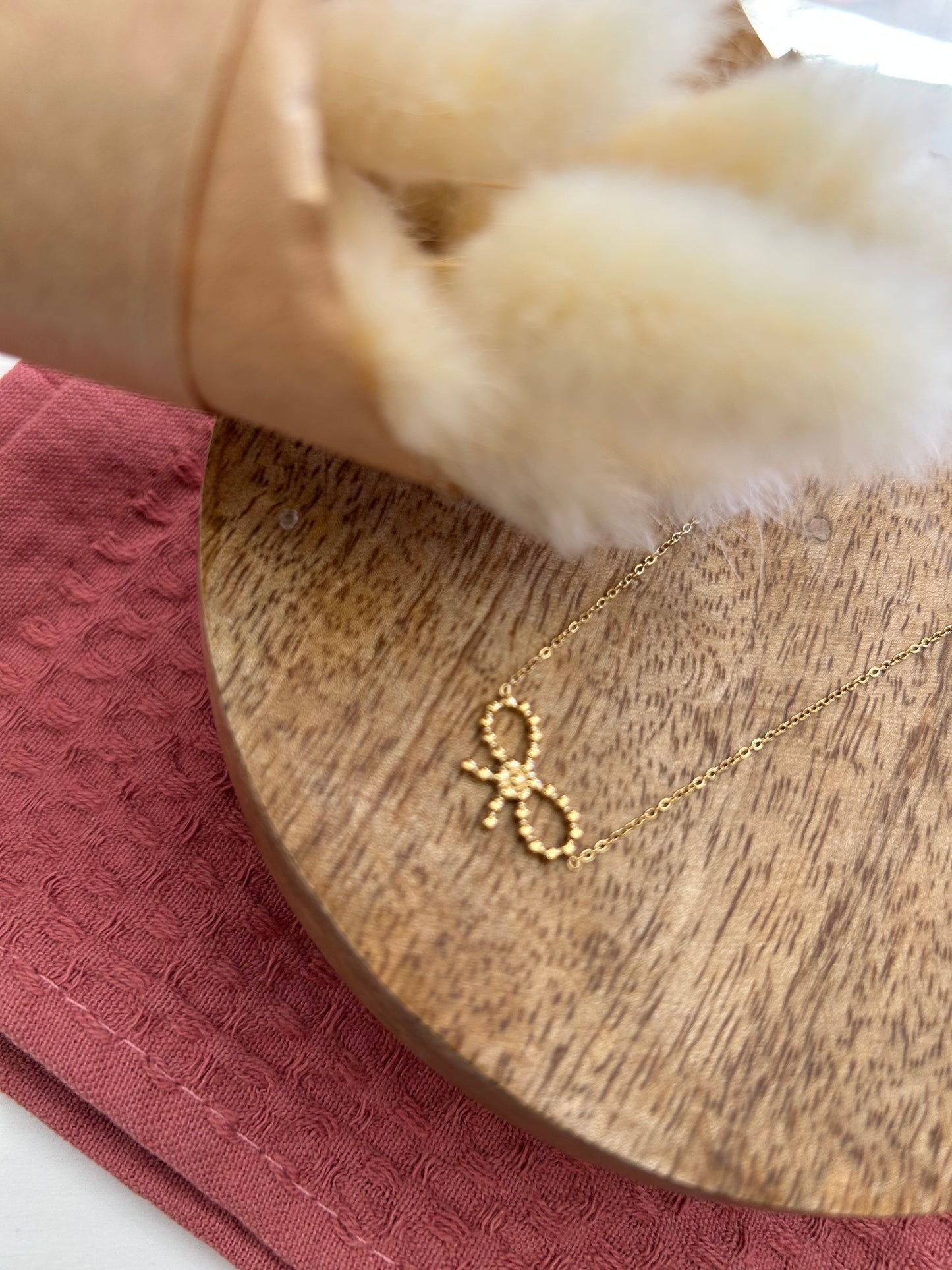 Collier noeud Zoé