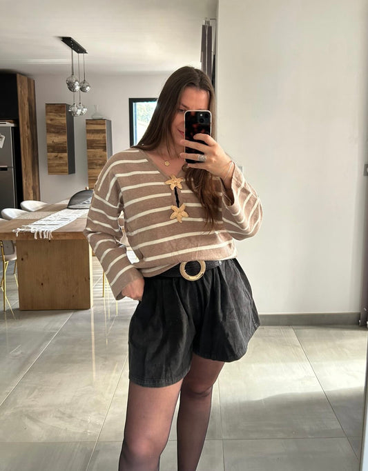Pull rayé Lolie